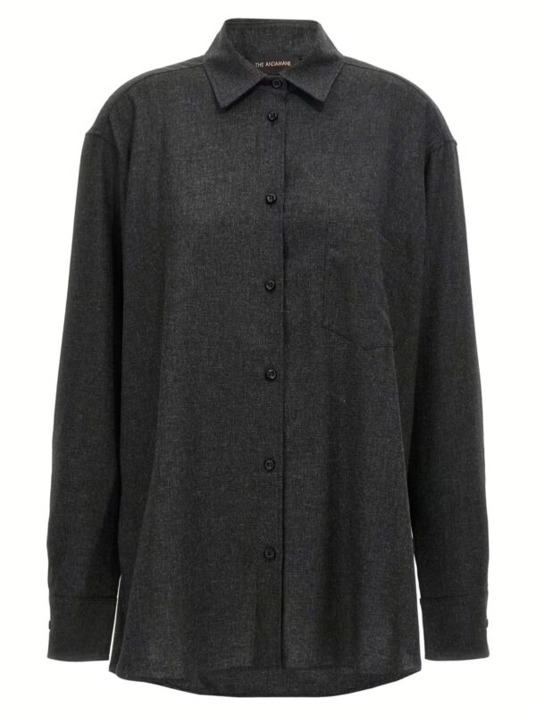 'New Georgiana' shirt THE ANDAMANE Gray