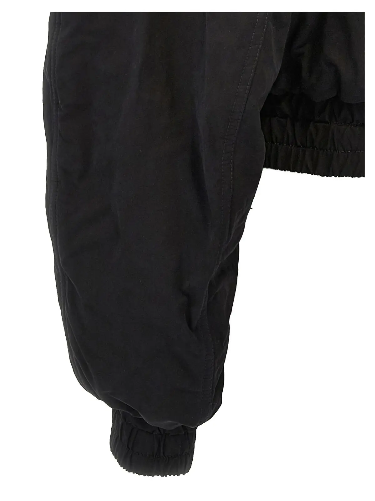 Укорочений бомбер The Andamane Sierra Чорний 4 'Sierra' cropped bomber jacket 45% cotton 39% polyester 16% polyamide THE ANDAMANE Black