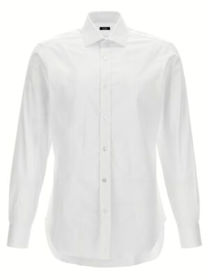 Poplin shirt BARBA White