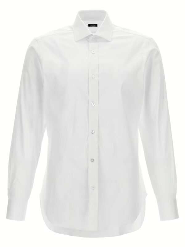 Poplin shirt BARBA White