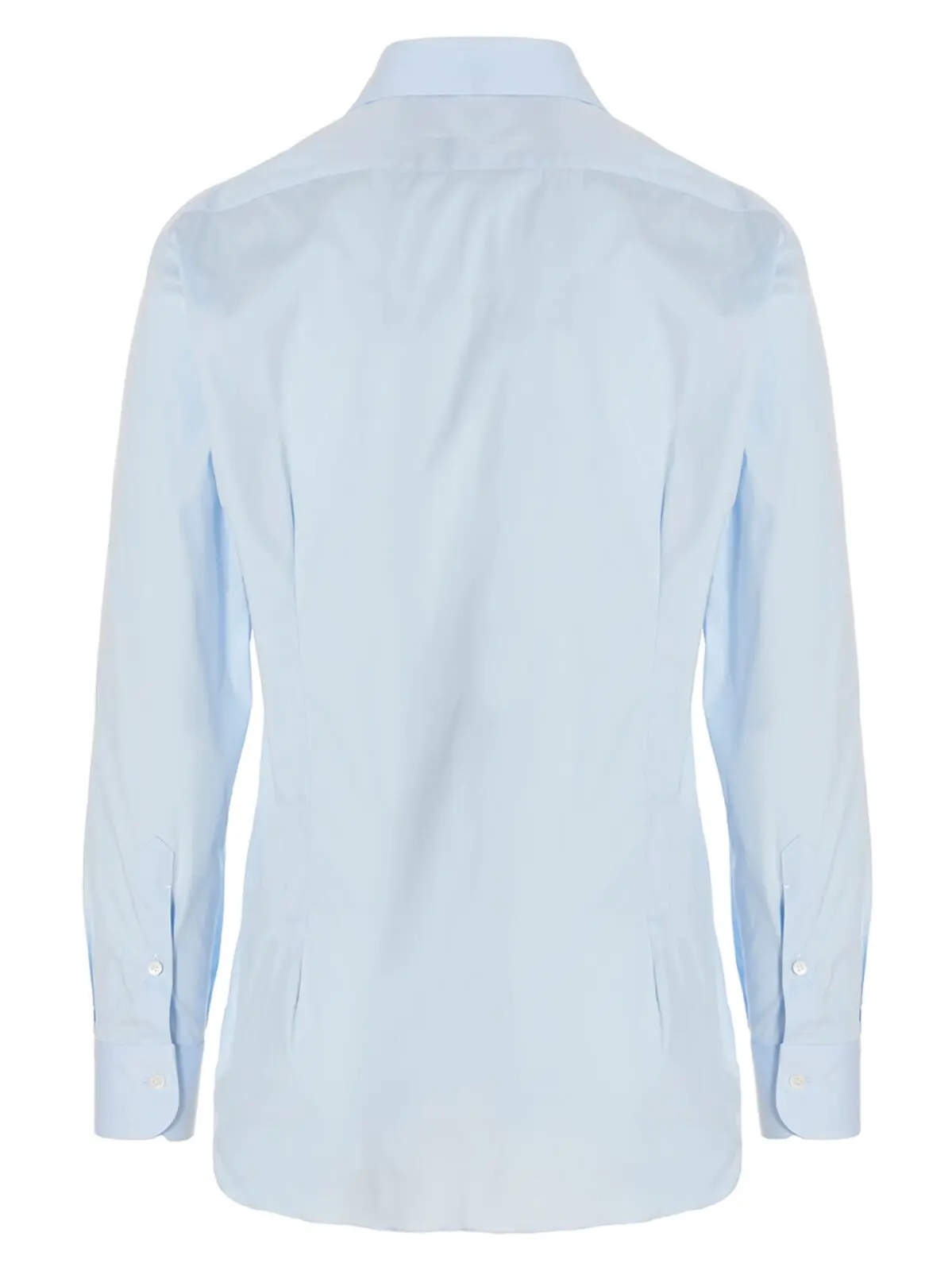 Сорочка з попліну Poplin shirt Barba Блакитна 2 Poplin shirt T1U12P01PZ27010001 BARBA Light Blue