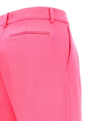 'Tibet' pants 96% virgin wool 4% elastane SPORTMAX Fuchsia