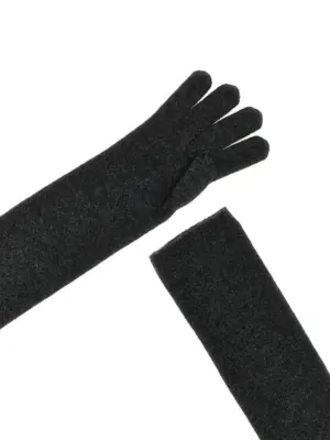 'Timor' gloves Woman MAX MARA Gray
