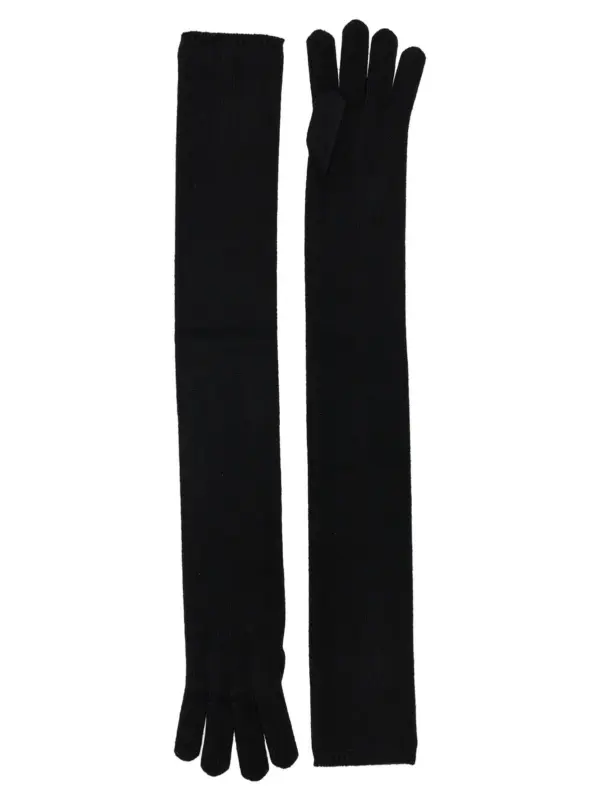 'Timor' gloves MAX MARA Black