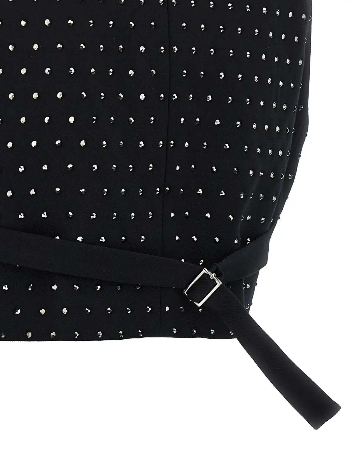 Жилет Nadine Crystal The Andamane Чорний 4 'Nadine Crystal' waistcoat 53% polyester 43% virgin wool 4% elastane THE ANDAMANE Black