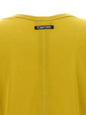 Silk t-shirt Woman TOM FORD Yellow