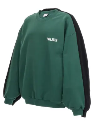 'Polizei/Securite' sweatshirt Unisex VETEMENTS Multicolor