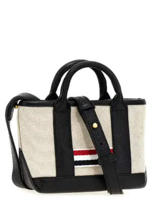 'Micro Tool Tote' handbag UAG176AF0492001 THOM BROWNE Black