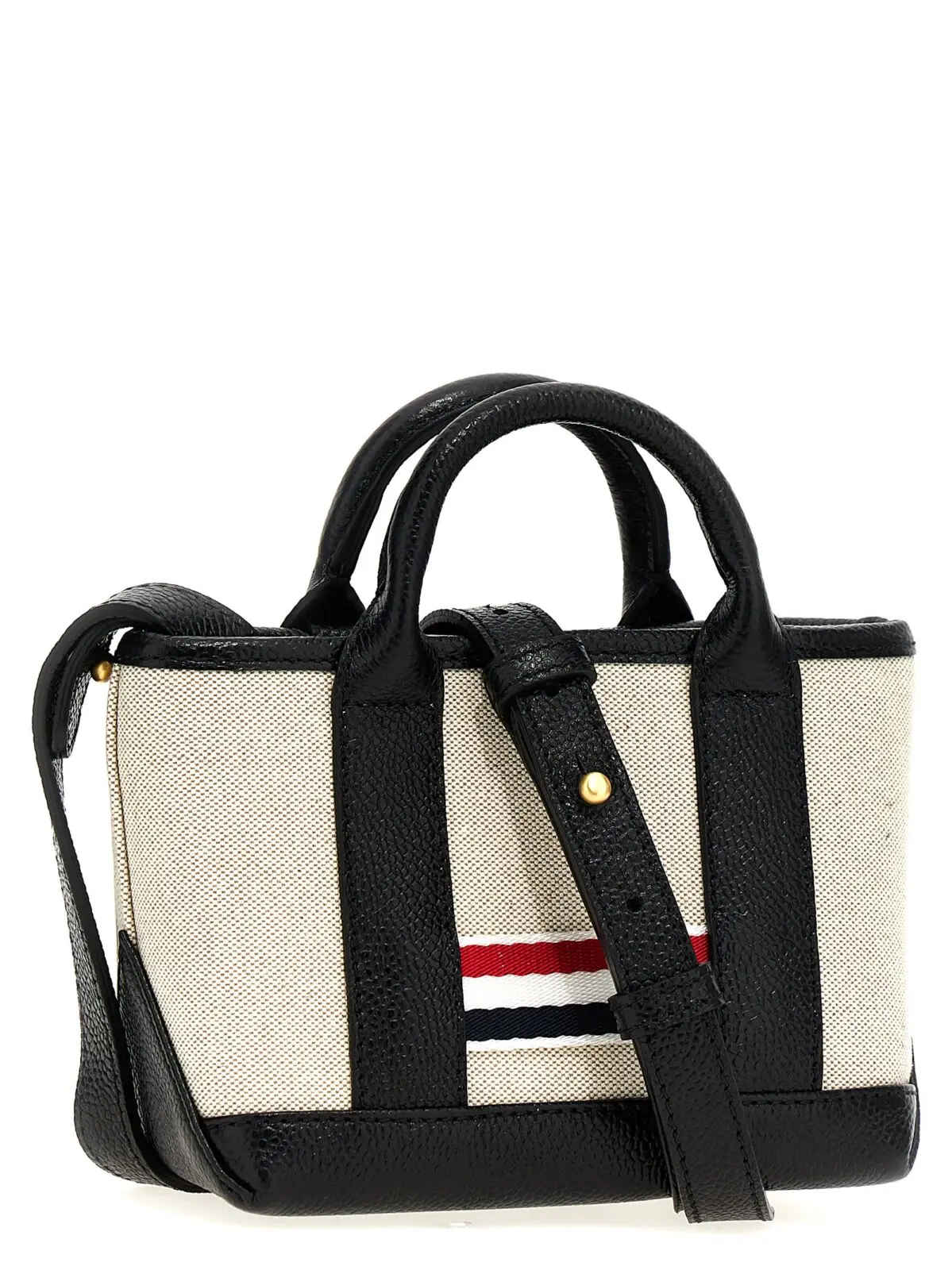 Сумка Thom Browne Micro Tool Tote Чорна 2 'Micro Tool Tote' handbag UAG176AF0492001 THOM BROWNE Black