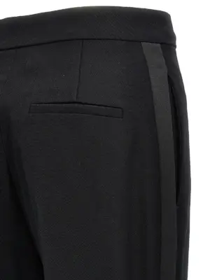 'Uccio' pants 100% virgin wool MAX MARA Black