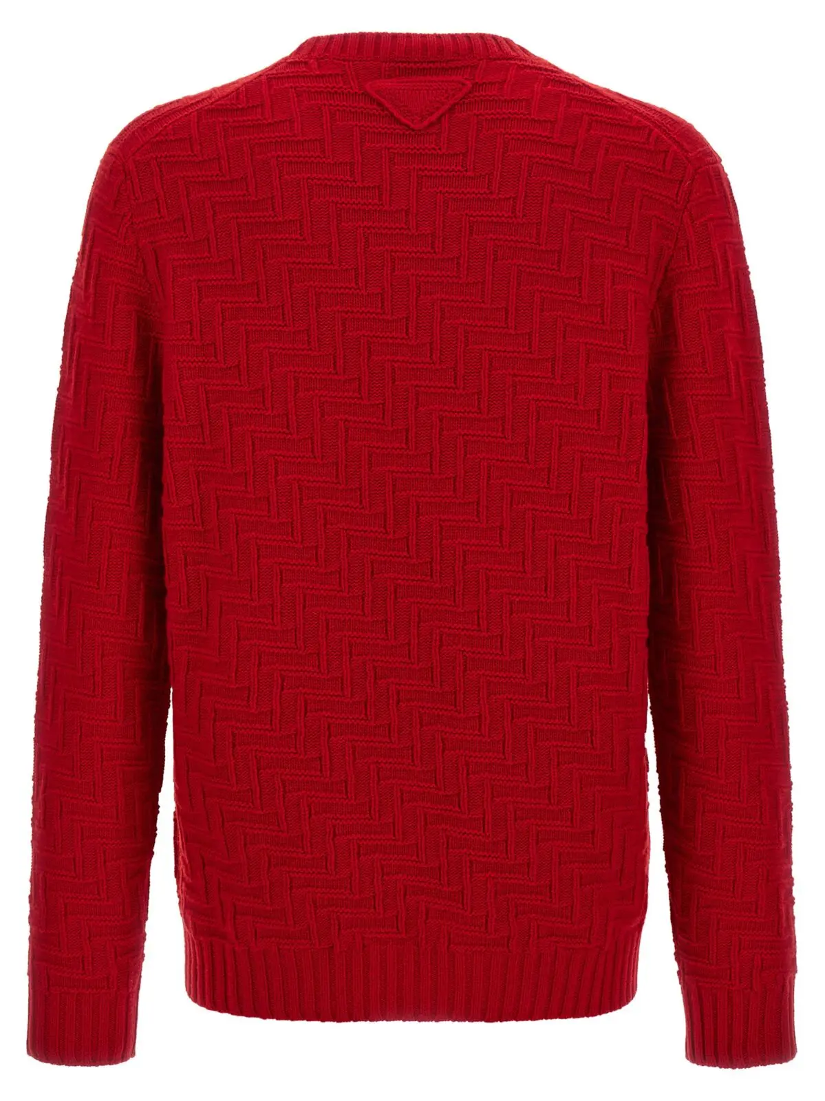 Светр Prada Crew neck Червоний 2 Crew neck sweater UMB888SOOO15TKF0011 PRADA Red