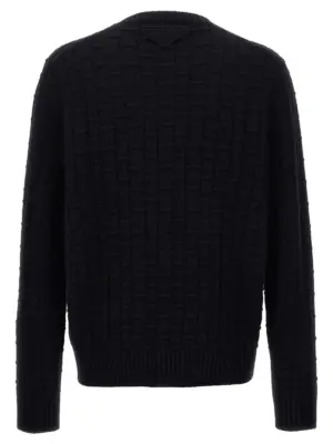 Crewneck sweater UMB889SOOO15TOF0008 PRADA Blue