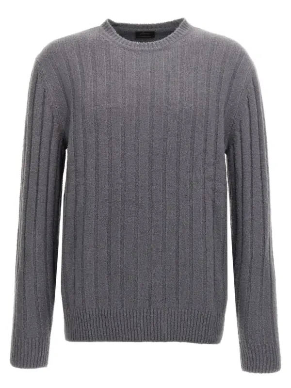Crewneck sweater BRIONI Gray