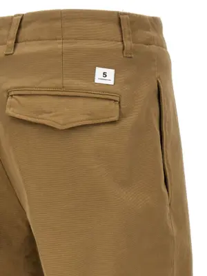 'Off' pants 98% cotton 2% rubber DEPARTMENT 5 Beige