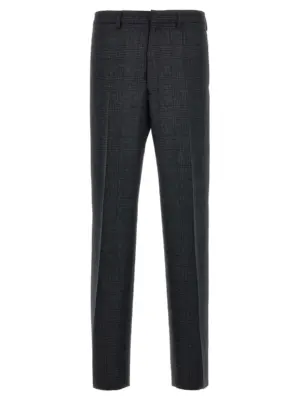 Check pants PRADA Gray