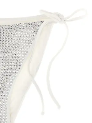 Virgo bikini bottoms Woman MC2 SAINT BARTH White