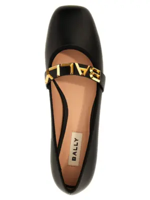 'Balby' ballet flats  BALLY Black