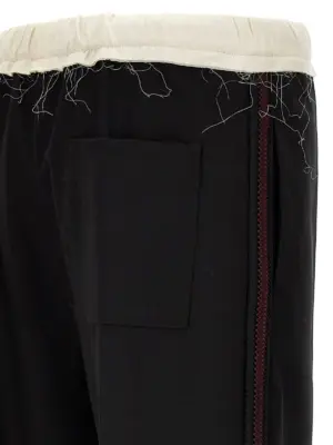 'Seine' pants Fall Winter 2023/2024 WALES BONNER White/Black