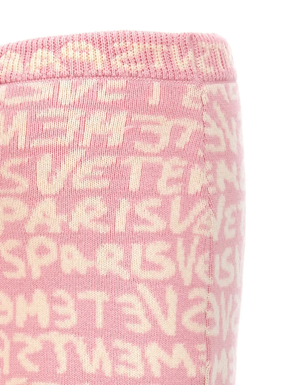 Спідниця Graffiti Monogram Vetements 4 'Graffiti Monogram' skirt 100% merino wool VETEMENTS Pink
