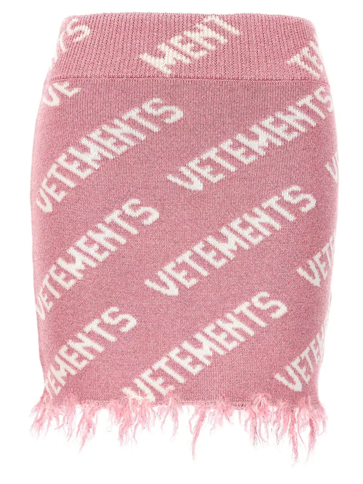 Спідниця Iconic Lurex Monogram Vetements 1 'Iconic Lurex Monogram' skirt VETEMENTS Pink