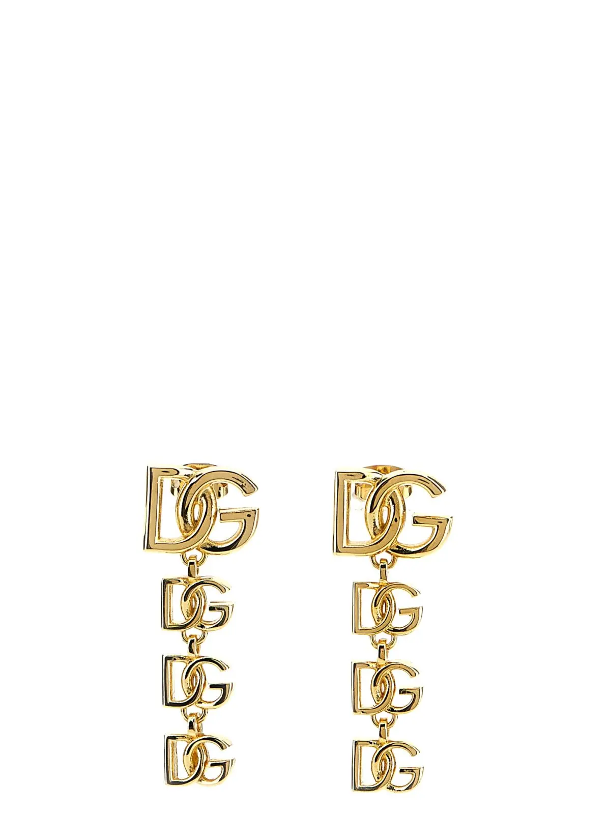 Сережки Logo Dolce & Gabbana Золотий 1 Logo earrings DOLCE & GABBANA Gold