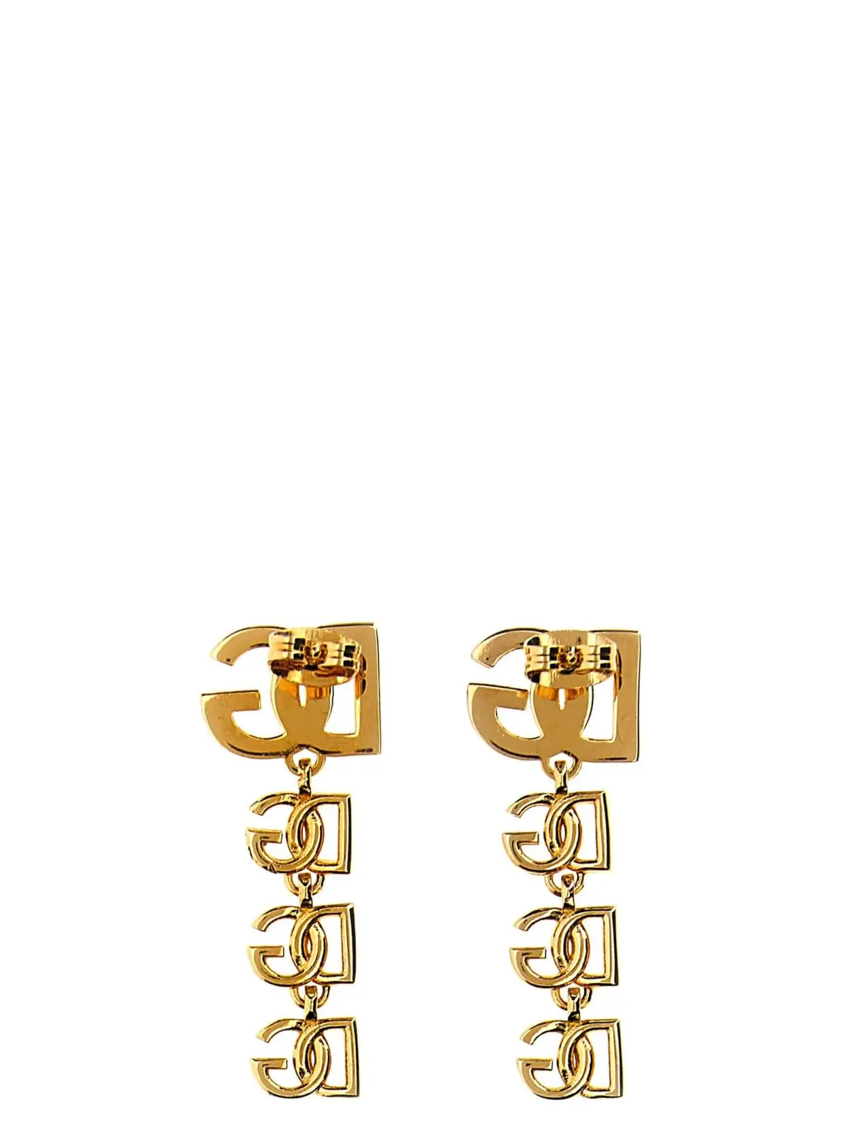 Сережки Logo Dolce & Gabbana Золотий 2 Logo earrings WEP6L8W1111ZOO00 DOLCE & GABBANA Gold