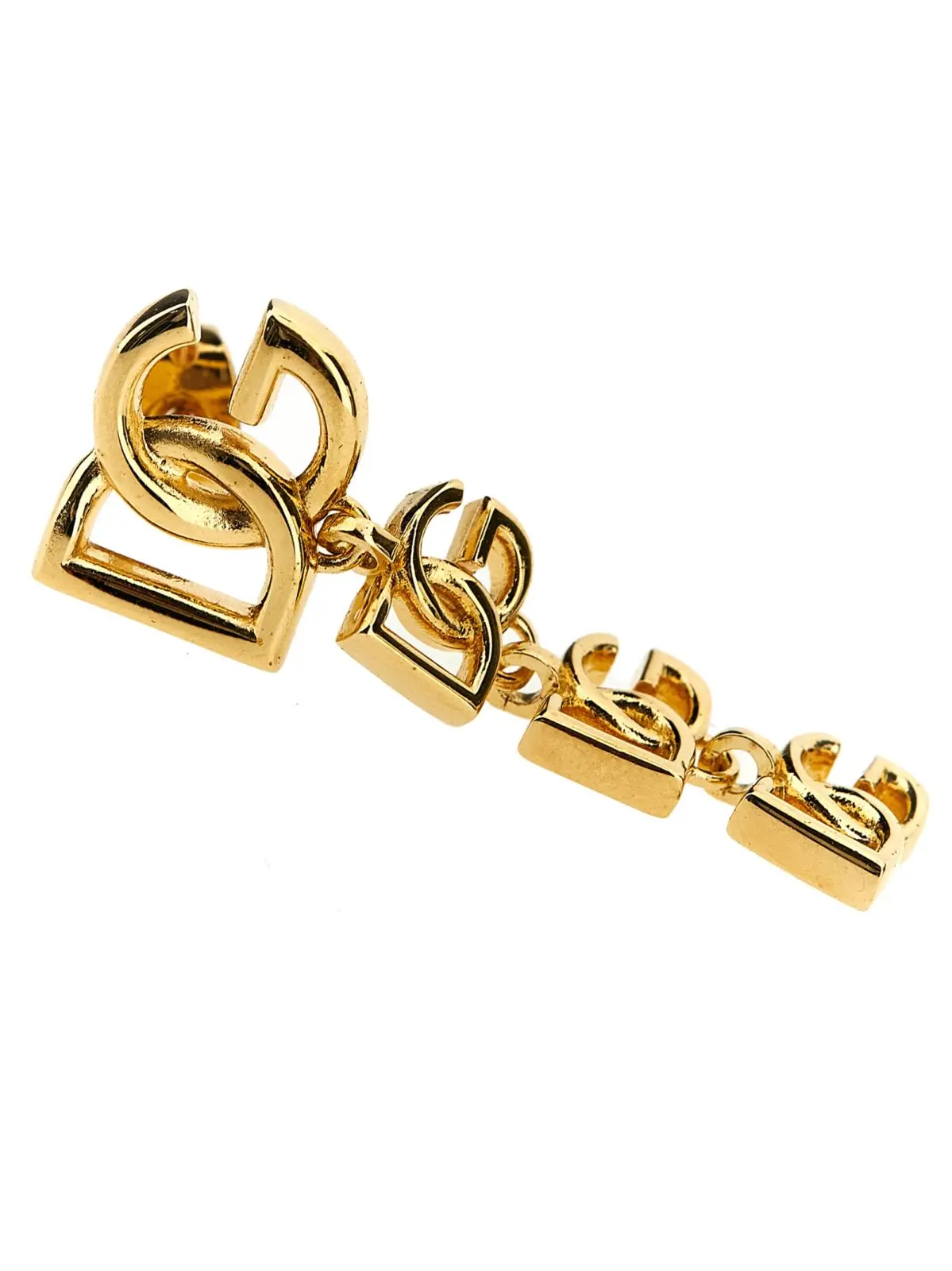 Сережки Logo Dolce & Gabbana Золотий 3 Logo earrings Woman DOLCE & GABBANA Gold