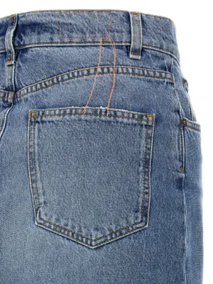 'Jorgy' skirt 100% cotton FORTELA Light Blue