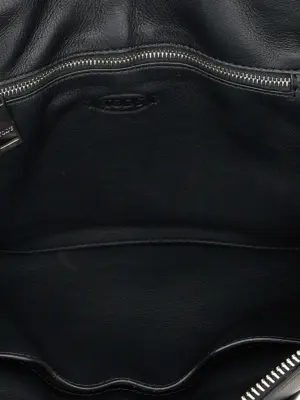 'Swing' medium handbag 100% calfskin leather (Bos Taurus) TOD'S Black