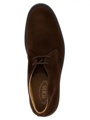 Suede boots Man TOD'S Brown