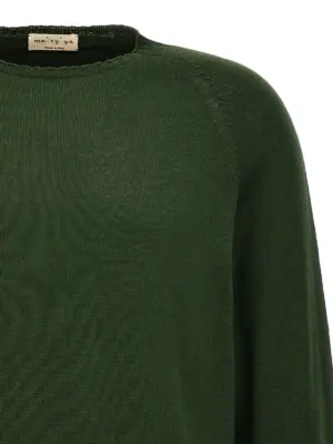 Crew-Neck Sweater Man MA'RY'YA Green