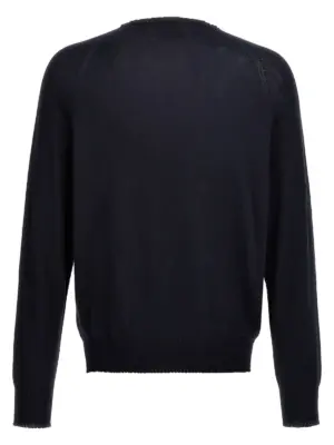 Crew-Neck Sweater YMK020C6 MA'RY'YA Blue