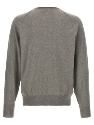 V-neck sweater YMK042E4 MA'RY'YA Gray