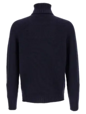 High neck sweater YNK042B6 MA'RY'YA Blue