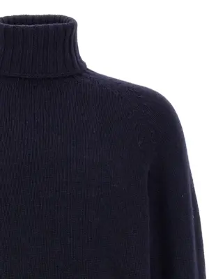 High neck sweater Man MA'RY'YA Blue