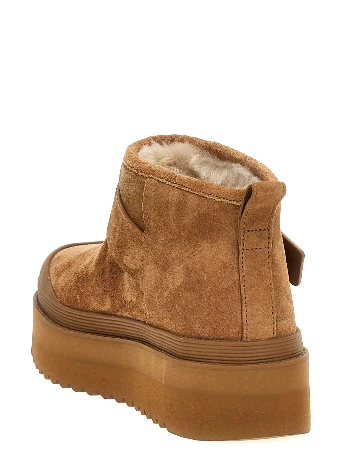 Черевики Tory Burch Mellow Shearling Platform Коричневі 3 'Mellow Shearling Platform' ankle boots Woman TORY BURCH Brown
