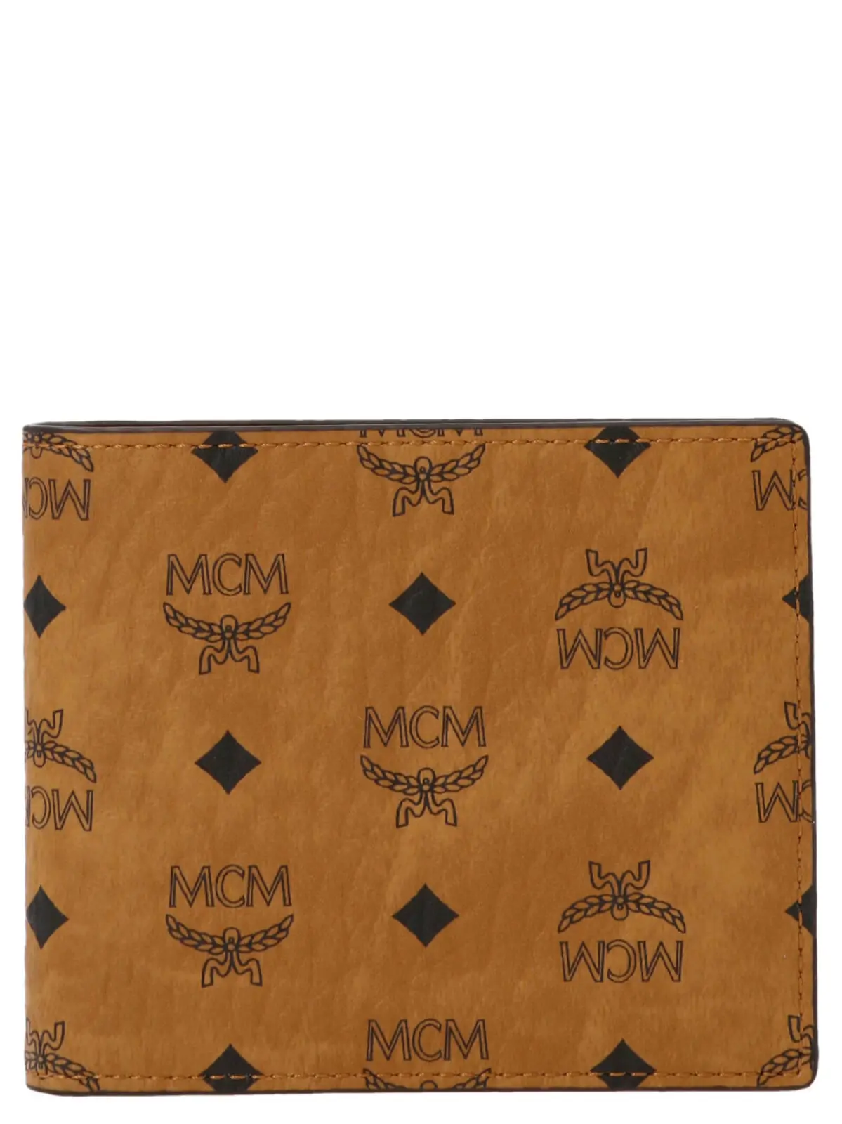 Гаманець Mcm All over logo Коричневий 1 All over logo wallet MCM Brown