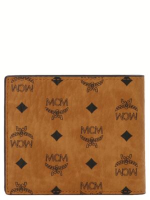 All over logo wallet MXSAAVI04CO MCM Brown