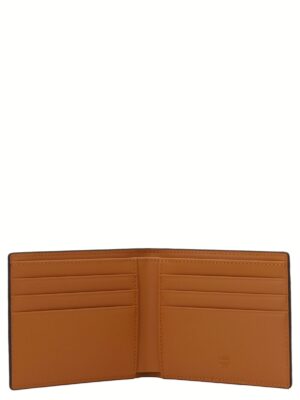 All over logo wallet Unisex MCM Brown