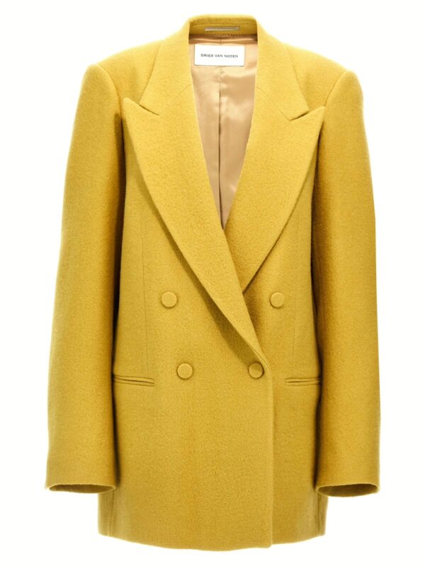 'Blink' blazer DRIES VAN NOTEN Yellow