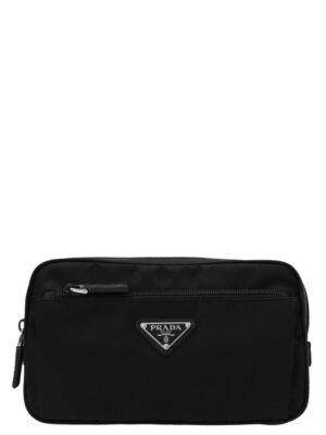 Re-nylon belt bag PRADA Black