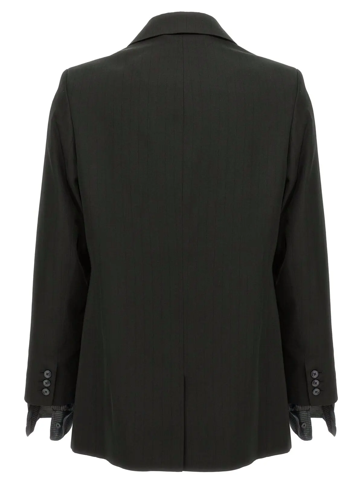 Блейзер Martine Rose Striped double-breasted Чорний 2 Striped double-breasted blazer 328WT05006BLK MARTINE ROSE Black