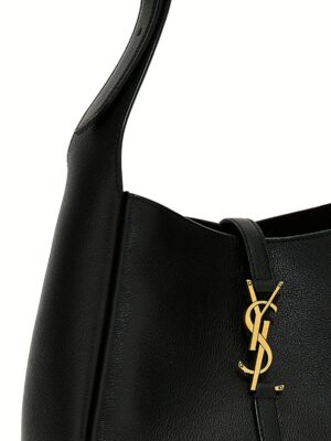 'Le 5 À 7 Soft' Shoulder Bag Woman SAINT LAURENT Black