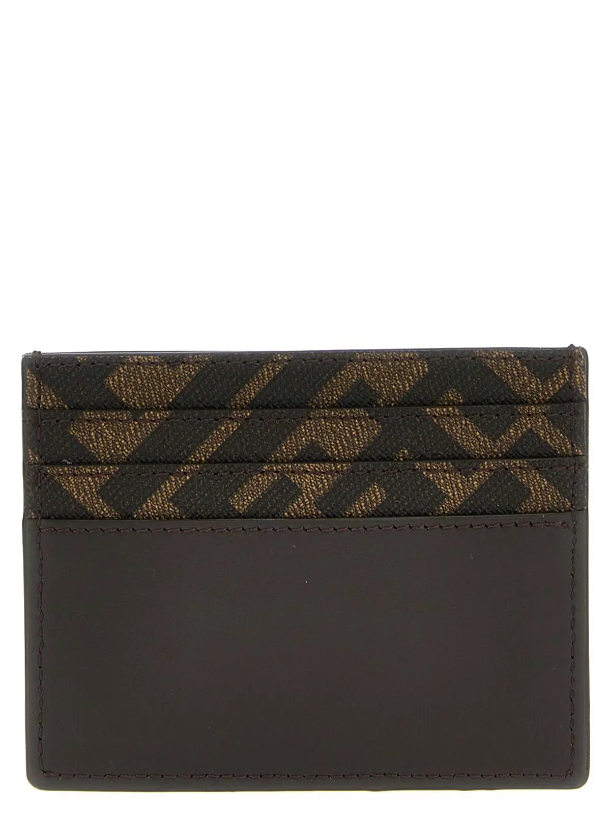 Картхолдер Fendi Squared FF Коричневий 2 'Squared FF' card holder 7M0164AFF2F1Q1C FENDI Brown
