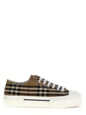 Check sneakers BURBERRY Beige
