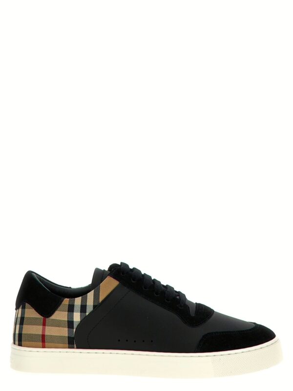 Check insert sneakers BURBERRY Black