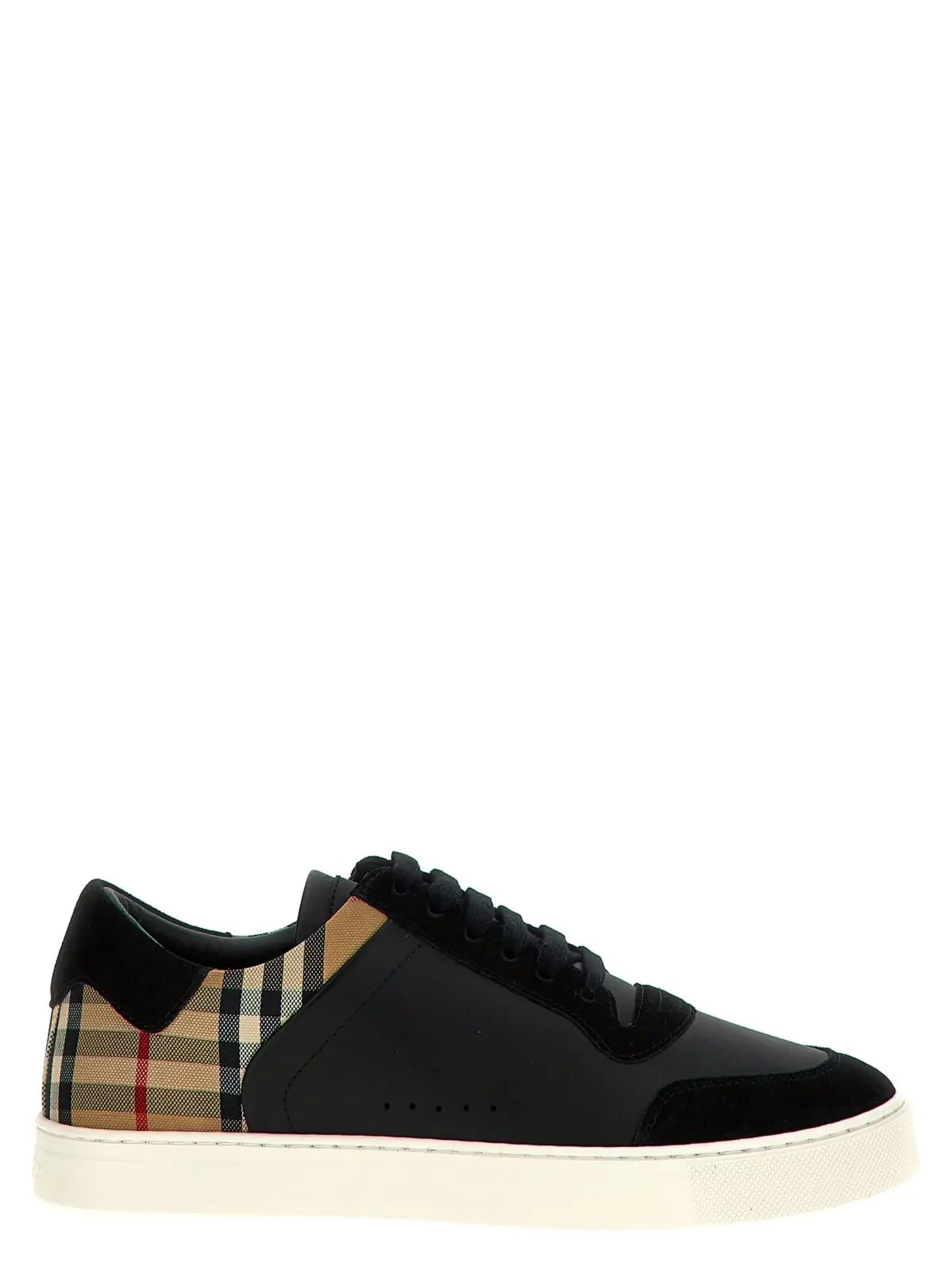 Кросівки Burberry Check insert Чорні 1 Check insert sneakers BURBERRY Black