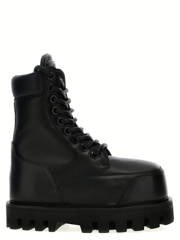 Nappa ankle boots ALEXANDER MCQUEEN Black