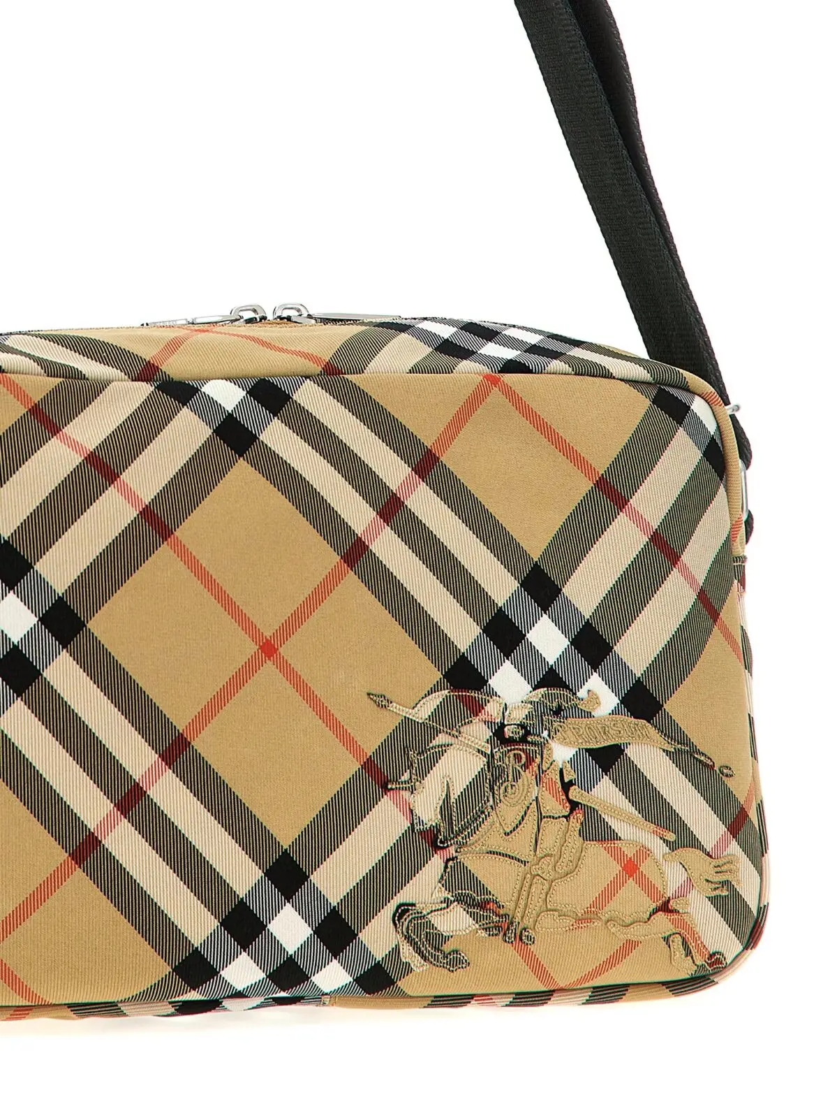 Сумка крос-боді Burberry Check Бежева 3 'Check' crossbody bag Man BURBERRY Beige