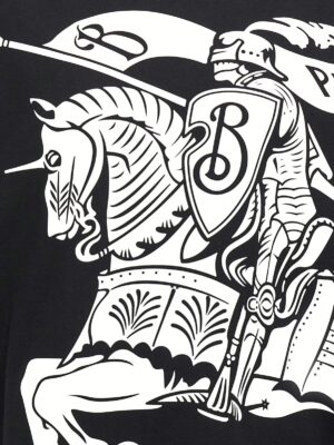 'EKD' T-shirt 100% cotton BURBERRY White/Black